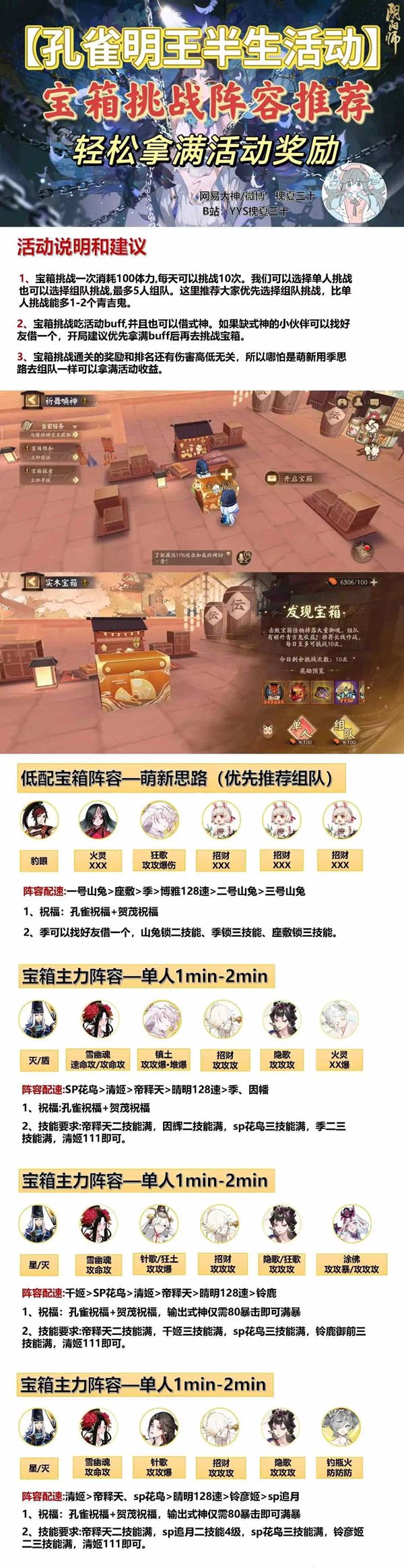 阴阳师青翎宝箱实木宝箱怎么开-阴阳师宝箱阵容推荐攻略